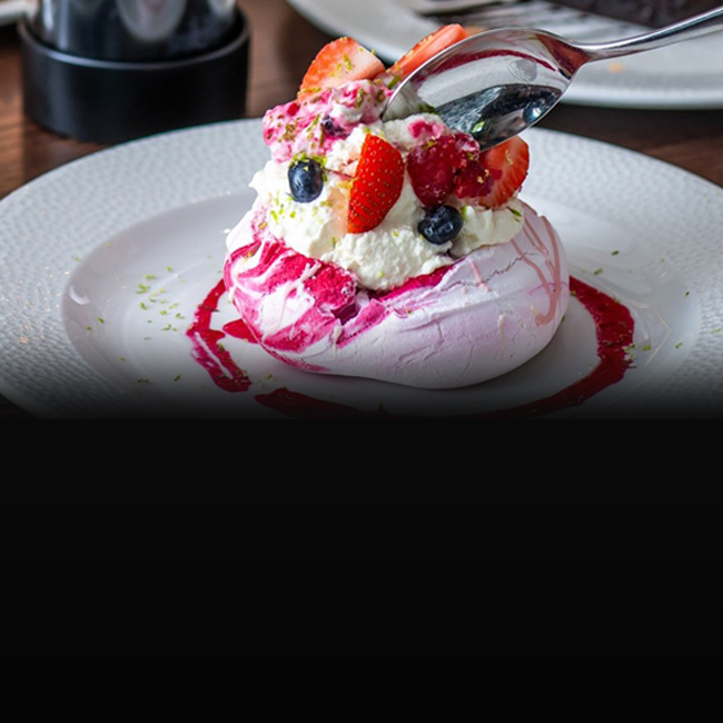 Dessert menu at The Green House