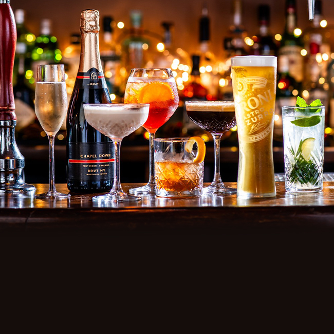Wine & Drinks menu at The Green House
