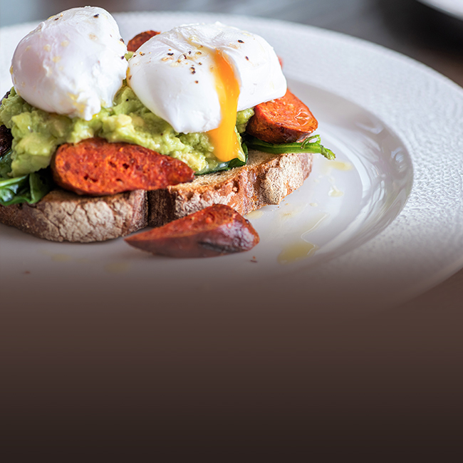 Brunch menu at The Green House