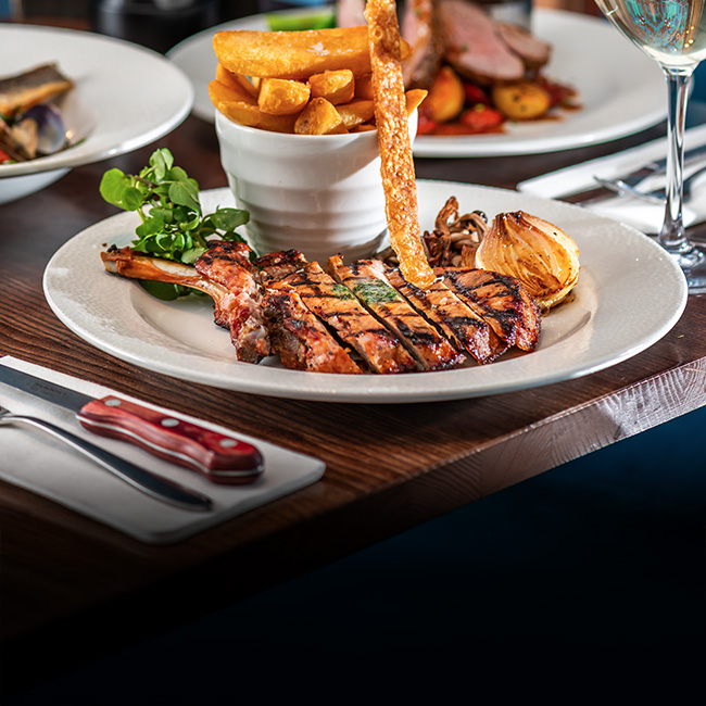 A La Carte menu at The Green House
