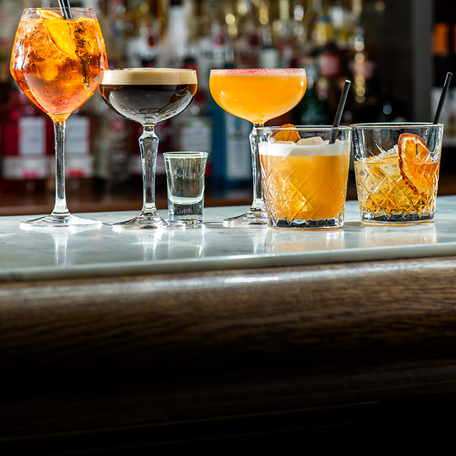 Wine & Drinks menu at The Green House